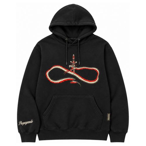 Sweatshirts à capuche 26FWPRE740 HOODIE-01 SWORD NERO - Propaganda - Modalova