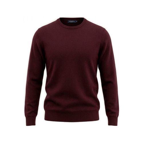 Pull 90617 GIRO CASHMERE/MERINOS-211 BORDEAUX MELANGE - Jeordie's - Modalova