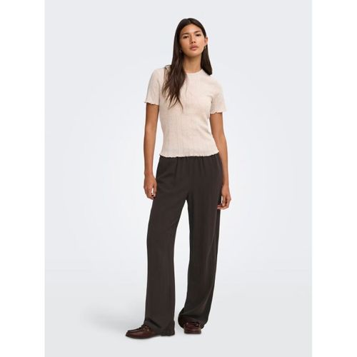 Pantalon 15322263 SIESTA MW PULL-UP-BLACK COFFEE - Only - Modalova