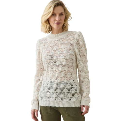 Pull Daxon Pull ajouré col montant - Daxon - Modalova