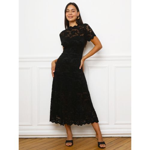 Robes midi Robes - Noir - La Modeuse - Modalova