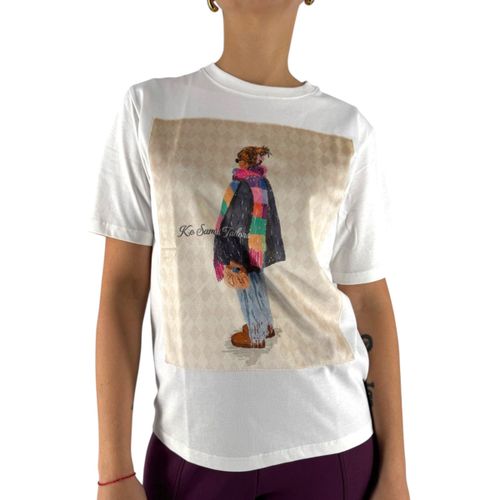 T-shirt Style Velvet T-Shirt - Ko Samui Tailors - Modalova