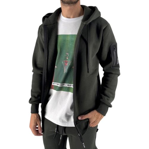 Pull Repocket Felpa Full Zip - Ko Samui Tailors - Modalova