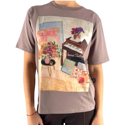 T-shirt Piano Velvet T-Shirt - Ko Samui Tailors - Modalova