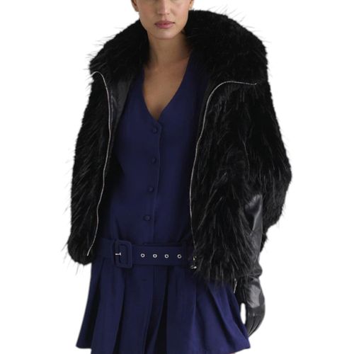 Manteau Ecopelliccia Pelo Lungo - Manila Grace - Modalova