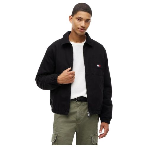 Blouson Veste Tommy Jeans Ref 69270 BDS Noir - Hexagona - Modalova