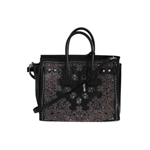 Cabas Cabas Sac de jour bandana noir - Saint Laurent - Modalova