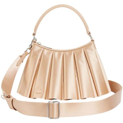Sac Bandouliere Petit sac à main satin Lenglen Light Beige - Lacoste - Modalova