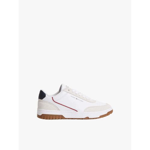 Baskets basses Baskets blanches en cuir - Tommy Hilfiger - Modalova