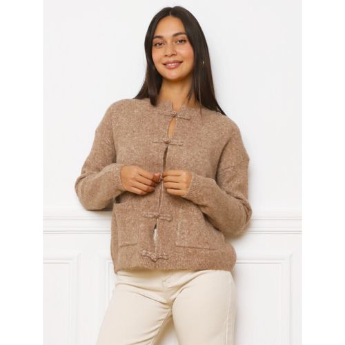 Gilet Gilets, cardigans - Taupe - La Modeuse - Modalova
