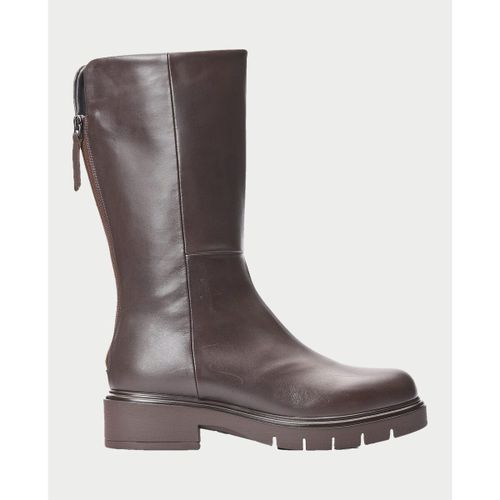 Bottes Bottes en cuir avec zip au dos - Albano - Modalova