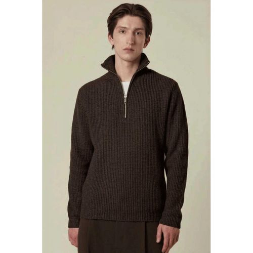 Pull 0248 POLO ZIP-33 MOKA - Daniele Fiesoli - Modalova