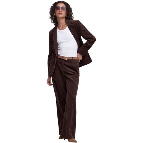 Pantalon JDYSHIRAZ MW HEM WIDE PANT PNT 15382888 - Jacqueline De Yong - Modalova