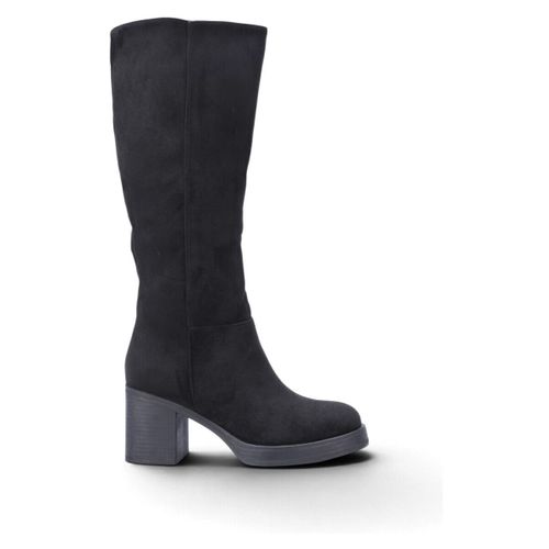 Bottes à talon Bottes, cuissardes - Noir - La Modeuse - Modalova
