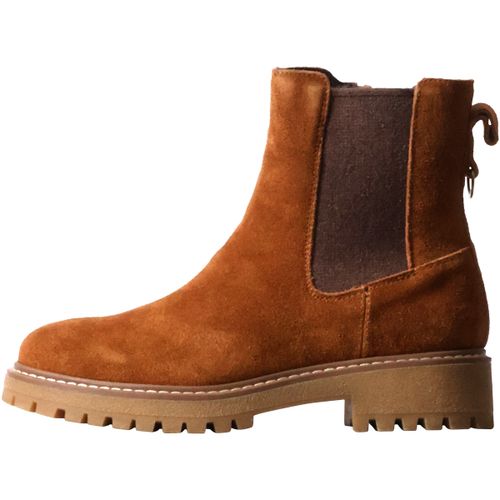 Boots Bottines Cuir Alénoa - The Divine Factory - Modalova