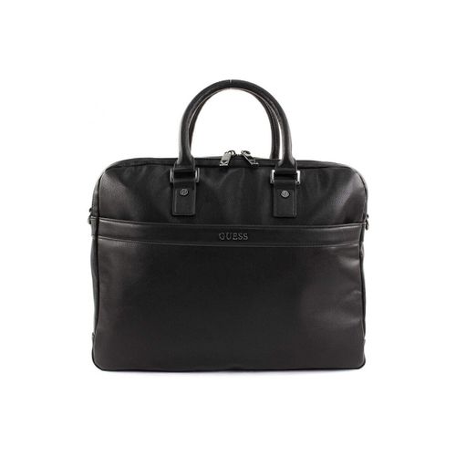 Porte document Sac ordinateur HM6540 Noir - Guess - Modalova