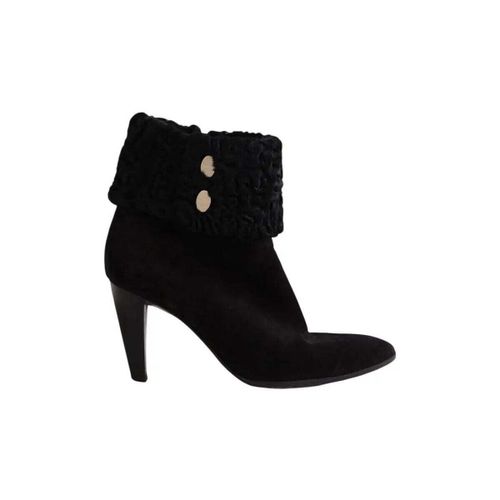 Boots Boots noir - Salvatore Ferragamo - Modalova