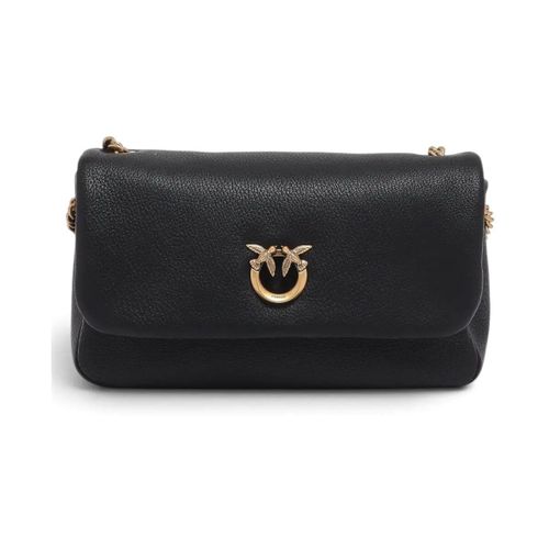 Sac Sac à bandoulière mou noir rose - Pinko - Modalova