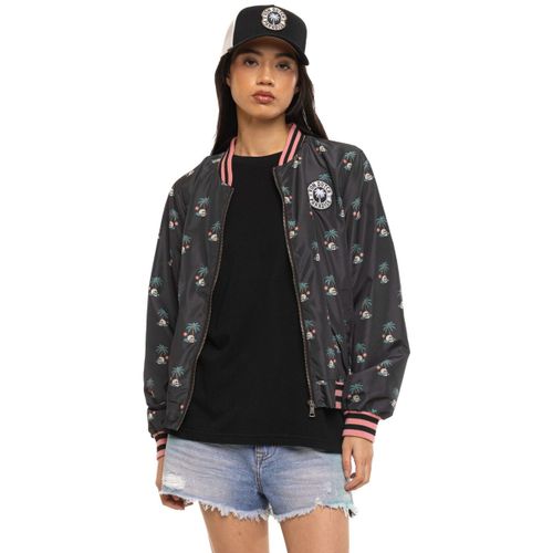 Veste Veste satinée allover print avec patch et fil lurex Skull - Von Dutch - Modalova