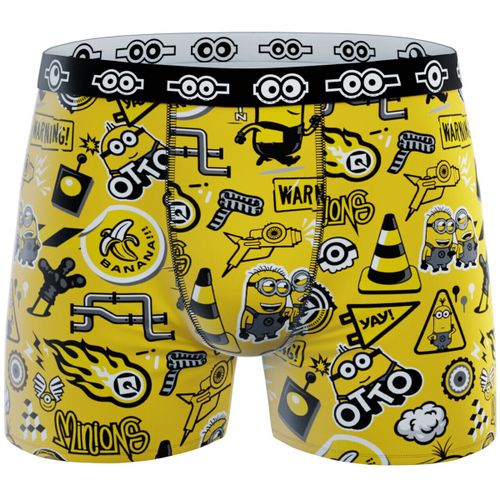 Boxers Lot de 4 boxers en coton à motifs - Les Minions - Modalova