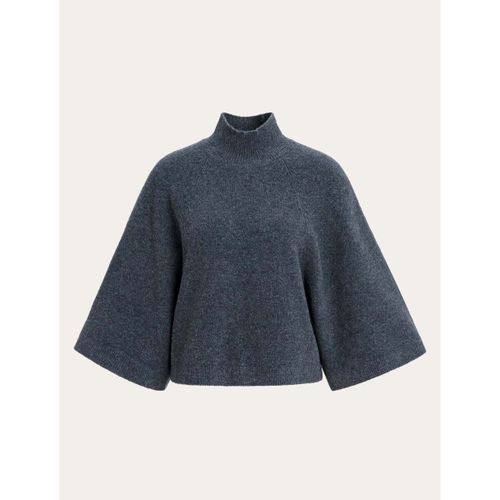 Pull Col Montant Manches Larges - Yaya - Modalova