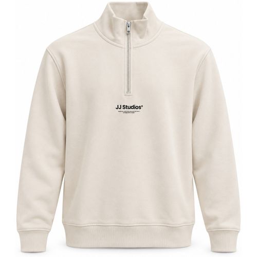 Sweatshirts 12278793 SOHO QRTR ZIP-MOONBEAM - Jack & Jones - Modalova
