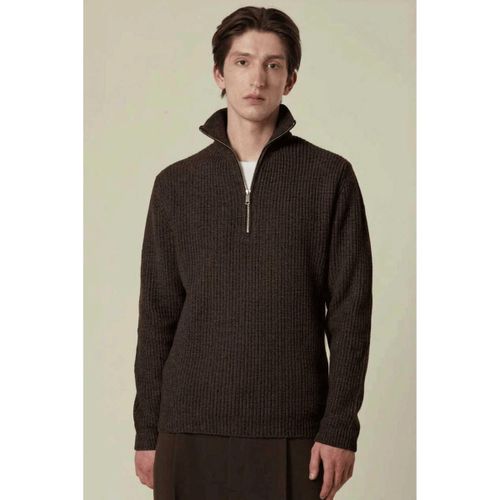 Pull 0248 POLO ZIP-33 MOKA - Daniele Fiesoli - Modalova