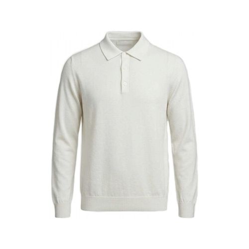 Pull 90620 POLO CASHMERE MERINOS-110 ECRU - Jeordie's - Modalova