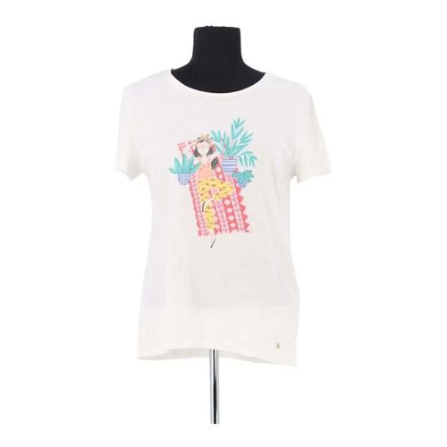 T-shirt T-shirt en coton blanc - Des Petits Hauts - Modalova