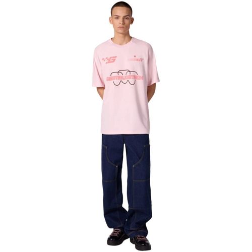 T-shirt T-S manches courtes-E26-BARIS-BLUSH - Gertrude + Gaston - Modalova