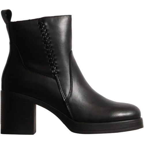 Boots Bottines à Talon Cuir Alénoa - The Divine Factory - Modalova