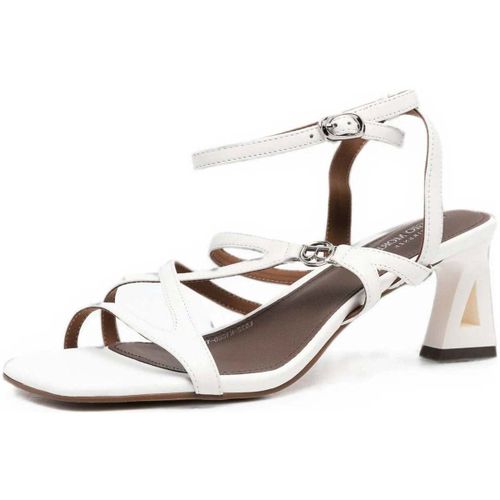 Sandales à talon Women's White Dress Open-Toe Pumps - Sergio Moretti - Modalova