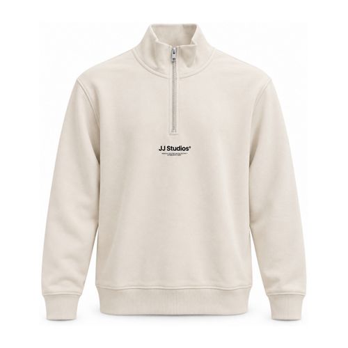 Sweatshirts 12278793 SOHO QRTR ZIP-MOONBEAM - Jack & Jones - Modalova