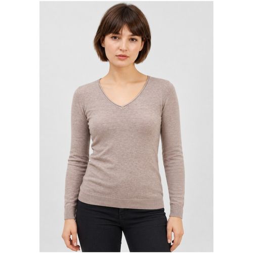 Pull Kebello Pull col v F, Beige - Kebello - Modalova