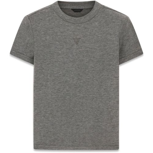 T-shirt Guess Ss Licia Mock Nk Top - Guess - Modalova