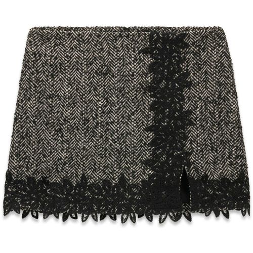 Jupes courtes Stella Herringbone Mini Skirt - Guess - Modalova