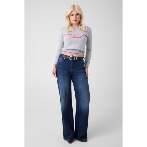 Veste Ls Boat Neck Marilyn Quote Jac - Guess - Modalova