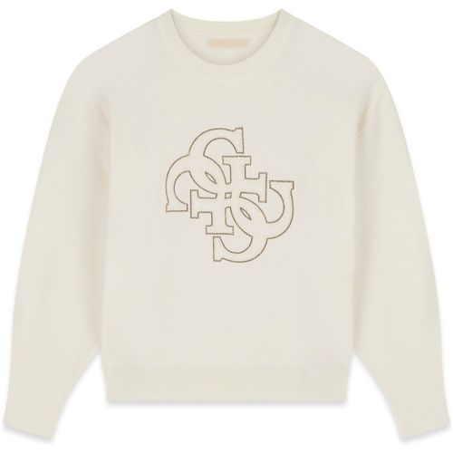 Sweat-shirt Ls Cn Evelyn Triangle Logo Swt - Guess - Modalova
