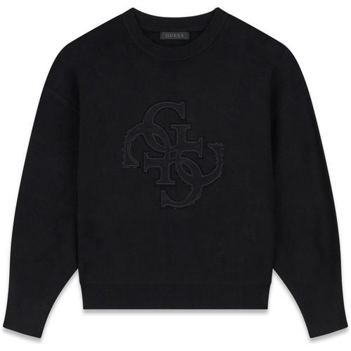 Sweat-shirt Ls Cn Evelyn Triangle Logo Swt - Guess - Modalova