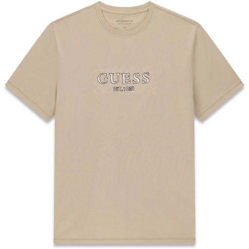 T-shirt Cn Ss Box Logo Ropes Tee - Guess - Modalova