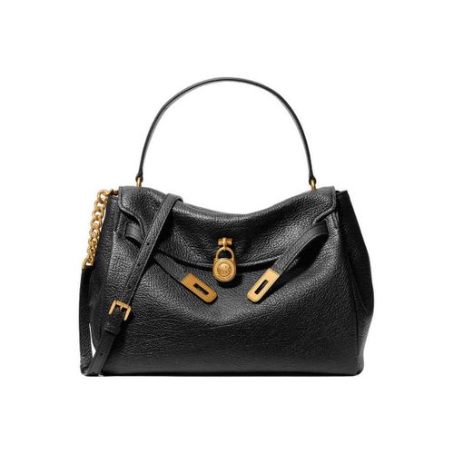 Sac à main Michael Kors Sac à main Cuir Hamilton Moderne Grand Rabat Noir - MICHAEL Michael Kors - Modalova