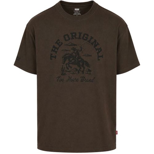 T-shirt T-Shirt Marron Graphic Logo - Levis - Modalova
