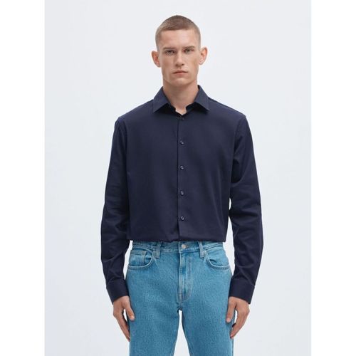Chemise 16092939 SLIM-PERFORMANCE-SKY CAPTAIN - Selected - Modalova