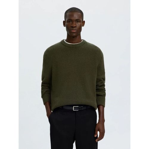 Pull 16101405 ALEX-DARK GREEN - Selected - Modalova
