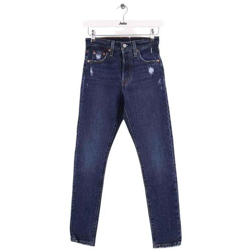 Jeans Levis Jean droit 501 bleu - Levis - Modalova
