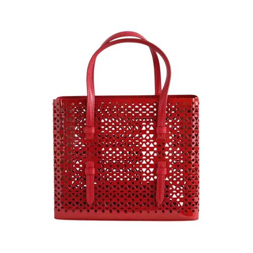 Sac a main Sac porté épaule Mina rouge - Alaia - Modalova