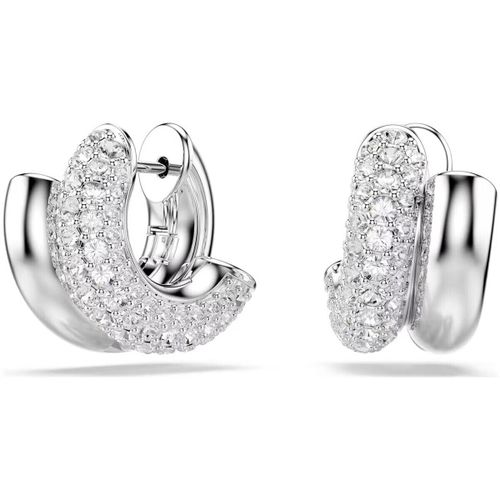 Boucles oreilles Mini créoles Dextera - Swarovski - Modalova