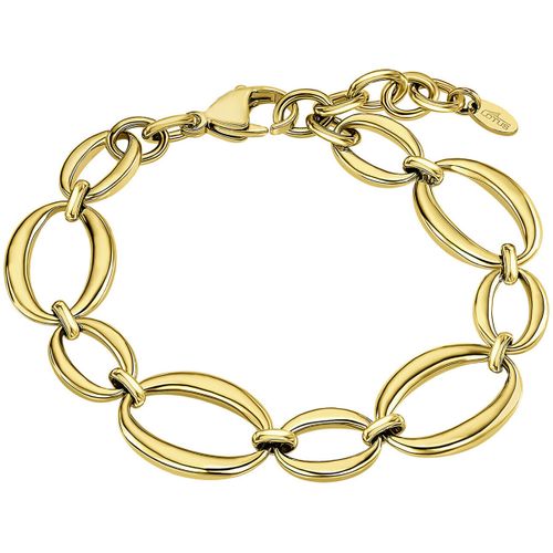 Bracelets Bracelet Style maillons alternés acier doré - Lotus - Modalova