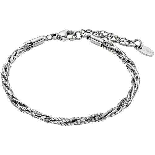 Bracelets Bracelet Style maille torsadée acier - Lotus - Modalova