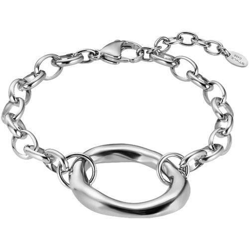 Bracelets Bracelet Style anneau sculptural acier - Lotus - Modalova